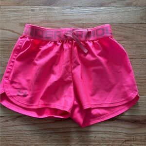 Under Armour Kids Pink Shorts